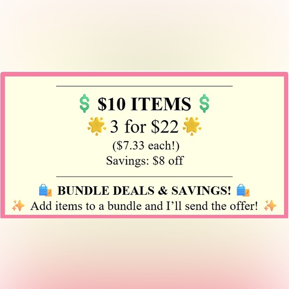 $10 Items Bundle Offer! - Picture 1 of 6